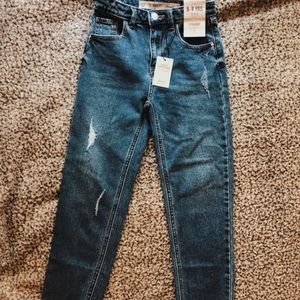 Girls Slightly Ripped Jeans